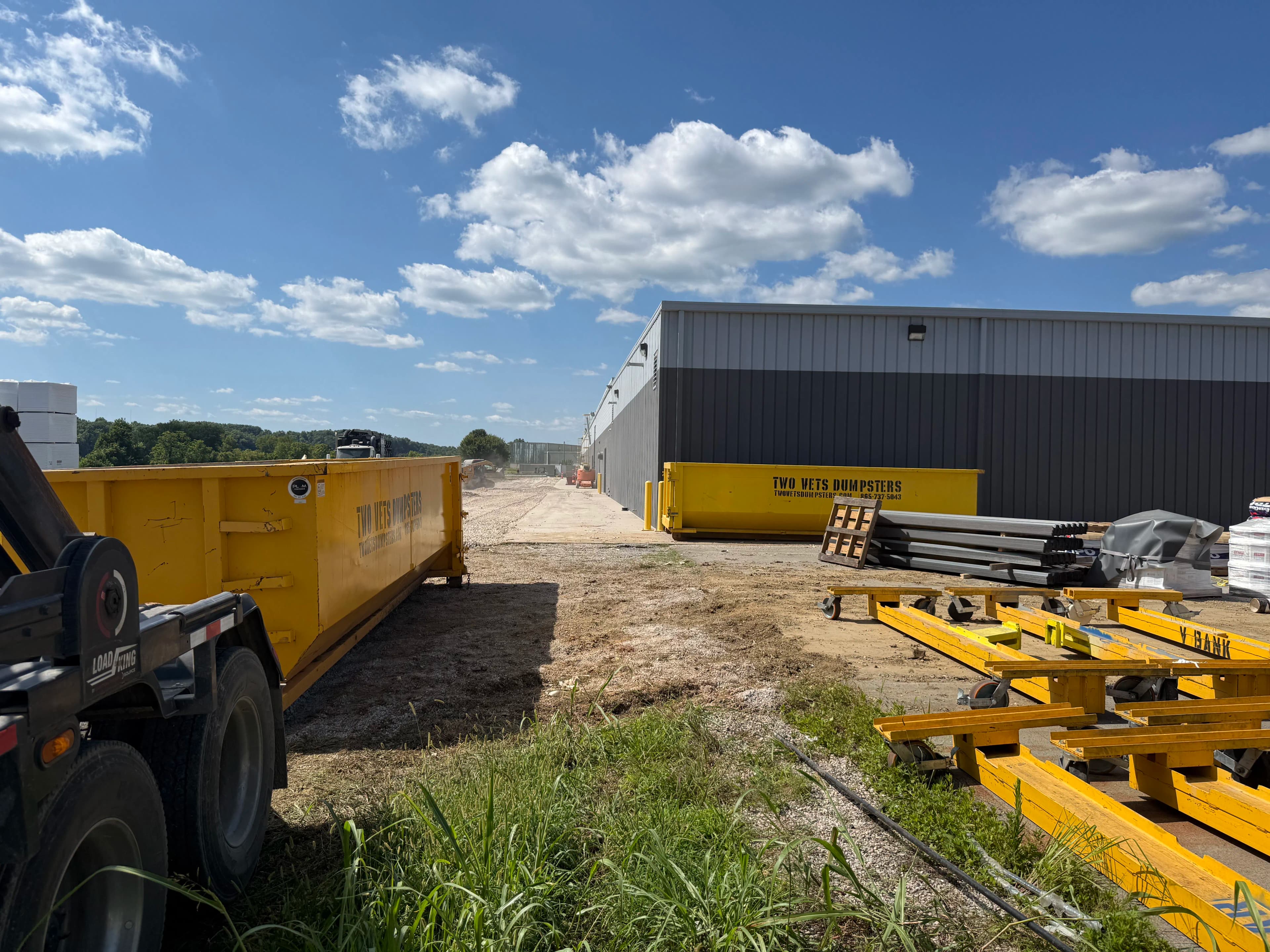 Project Roll-Off Dumpster Rental for Commercial Roofing in Knoxville image