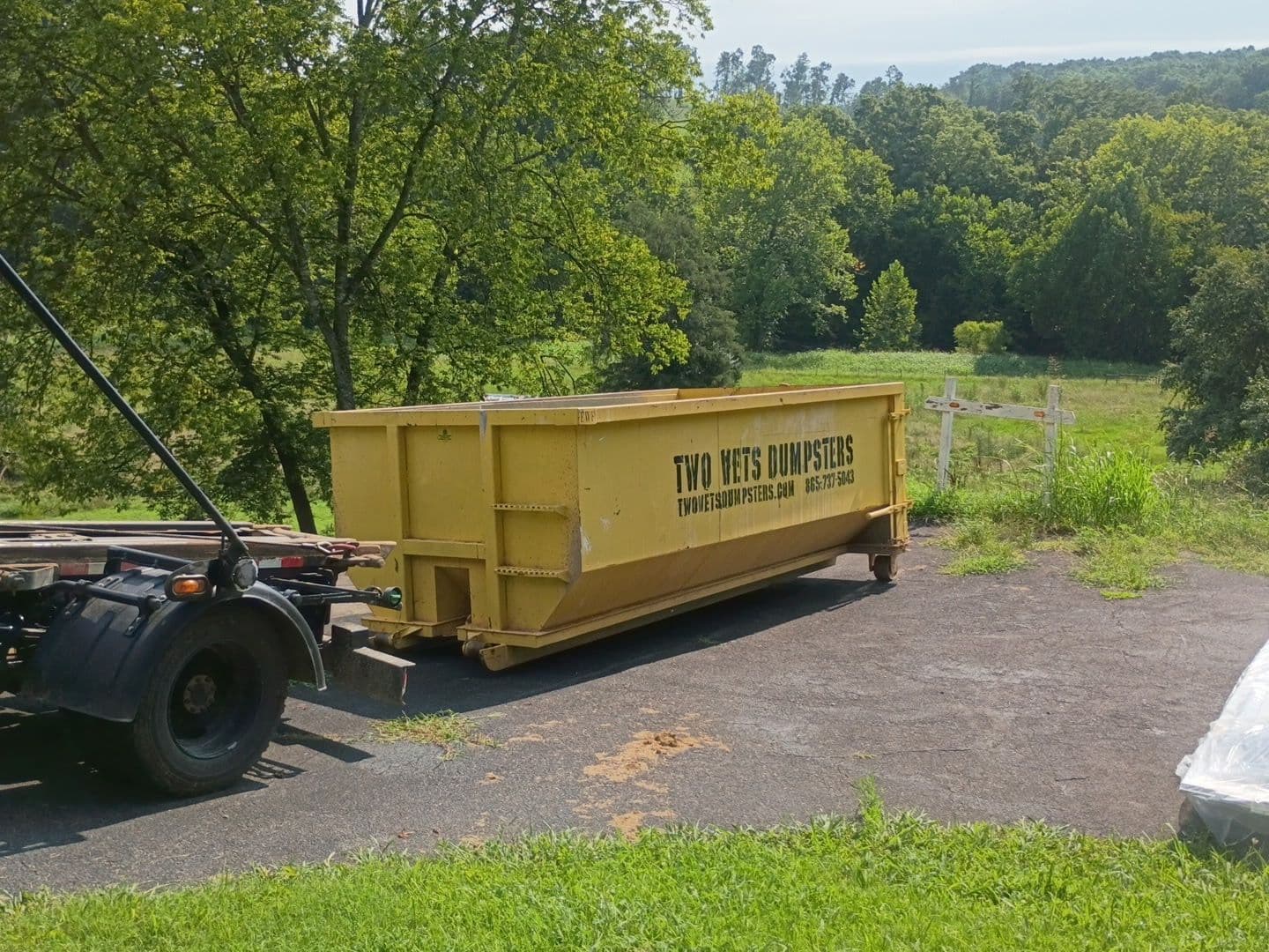 Residential Dumpster Rental Delivered Right to Your Driveway image