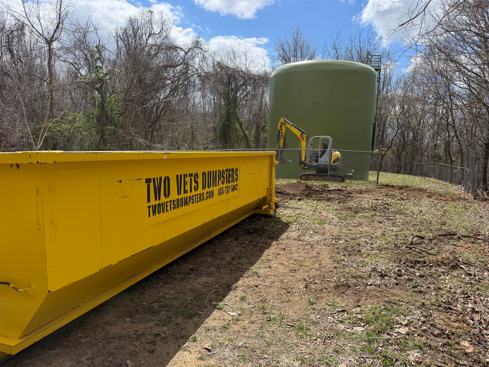 Silo Site Cleanup in Chuckey TN image