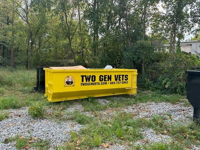 Project Spot Our Yellow Dumpsters in Action image