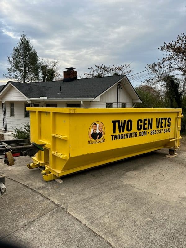 Gallery photos for Spot Our Yellow Dumpsters in Action: Image #2