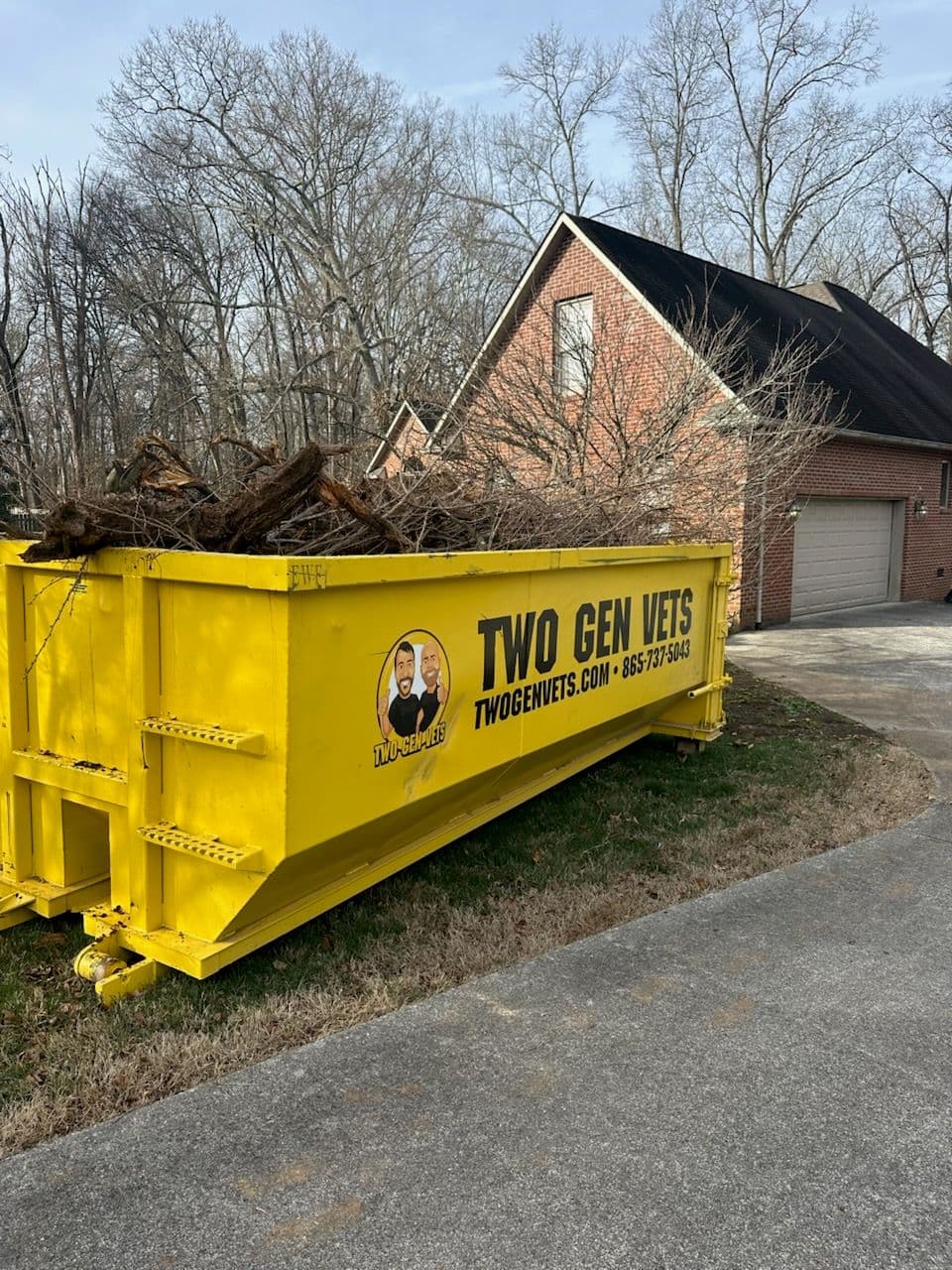 Project Yard Waste Cleanup Made Easy with Two Gen Vets image