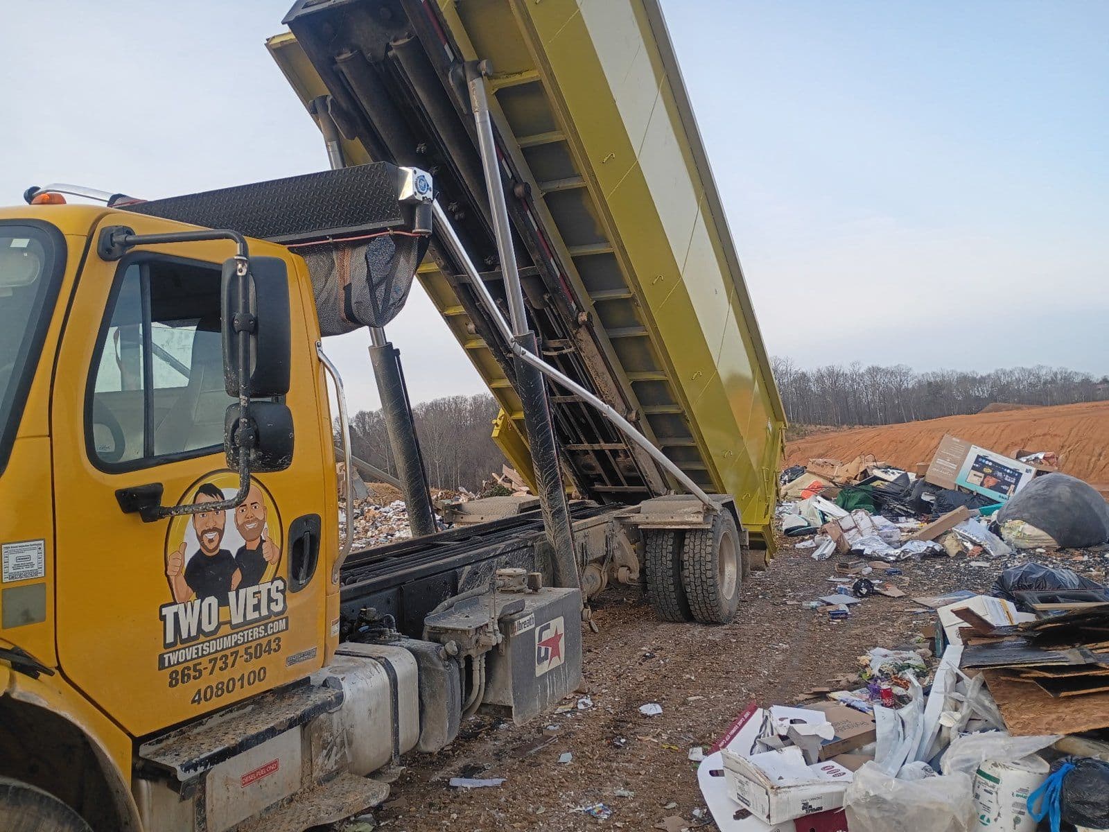 Effortless Waste Disposal with Two Gen Vets Dumpster Rentals