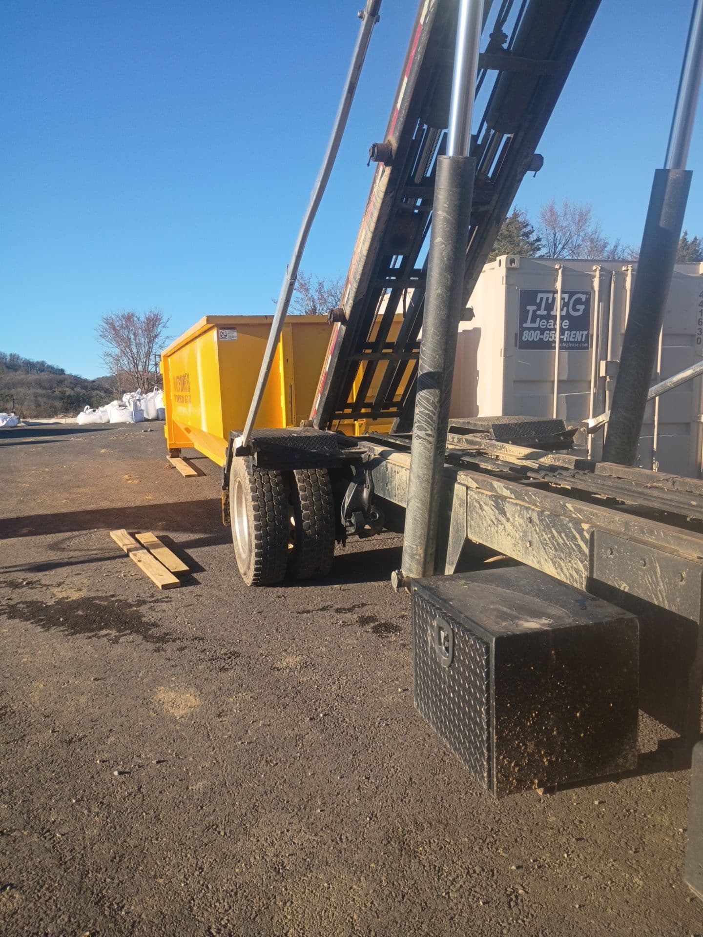 Gallery photos for Busy Day with Dumpster Rental in South Knoxville: Image #1