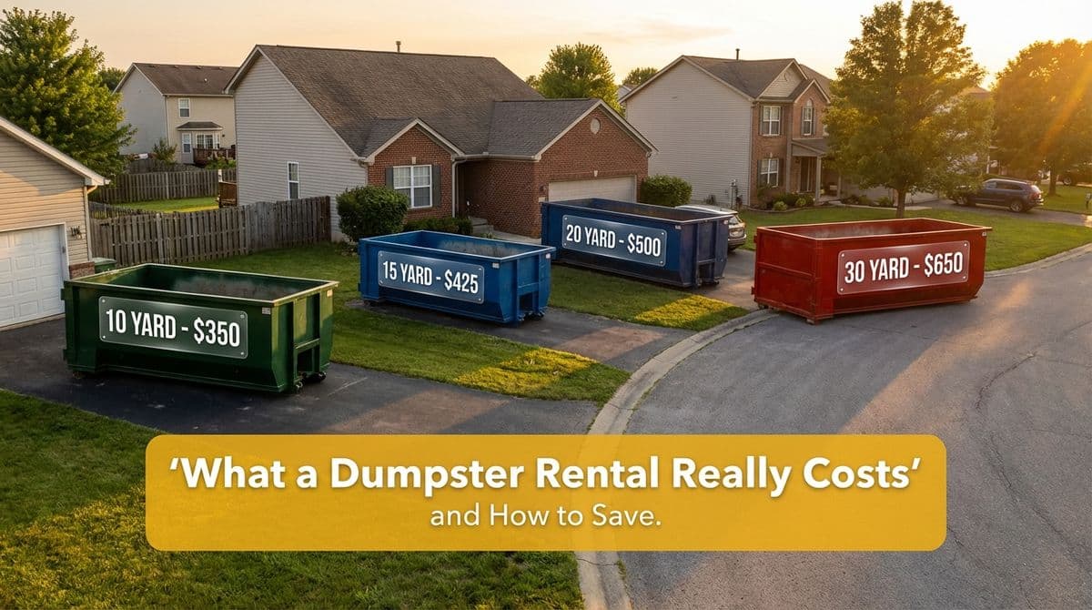 Blog post What a Dumpster Rental Really Costs (and How to Save) image
